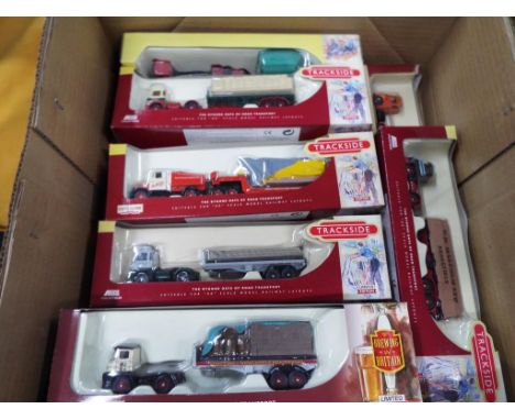Days Gone Trackside - twelve diecast OO scale models, all tractor, trailer and loads, all mint in window boxes - Est £50 - £7