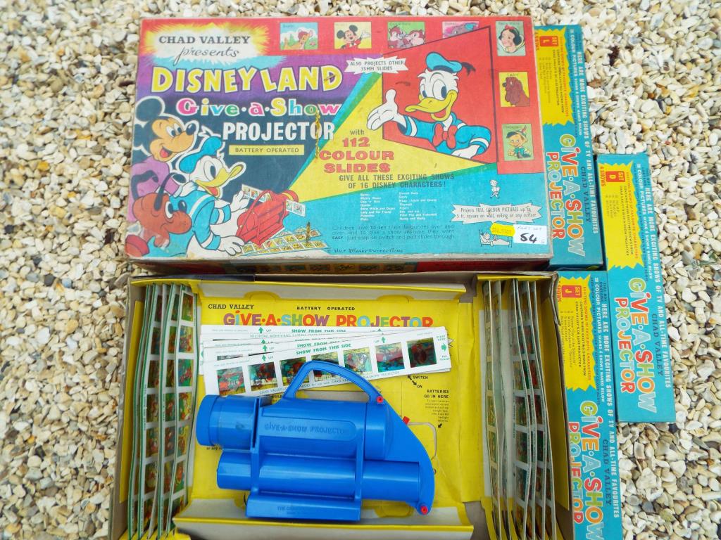 Chad Valley - Disney Land 'Give-a-Show' battery operated Projector with ...