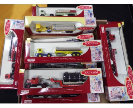 Days Gone Trackside - twelve diecast OO scale models, all tractor, trailer and loads, all mint in window boxes - Est £50 - £7