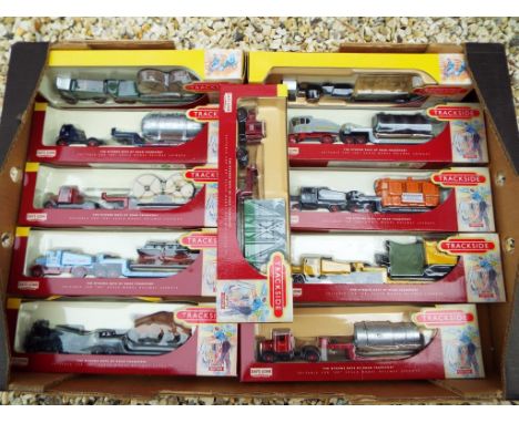 Days Gone Trackside - eleven diecast OO scale models, all tractor, trailer and loads, all mint in window boxes - Est £50 - £7