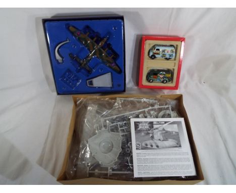 A good lot to include a Corgi Classics model from the "Aviation Archive" collection 1:144 detailed diecast model Avro Lancast