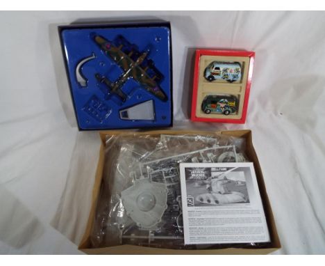 A good lot to include a Corgi Classics model from the "Aviation Archive" collection 1:144 detailed diecast model Avro Lancast