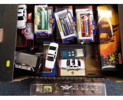 Diecast - a good lot to include a Matchbox Models of Yesteryear Fire Engine series model YSFE02 1936 Leyland Cup FK-7 Fire En