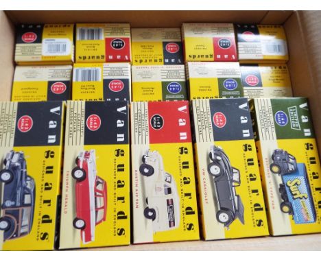 Vanguard - approximately 25 x predominantly 1:43 scale diecast model motor vehicles by Vanguard, all appear mint, boxed - Est