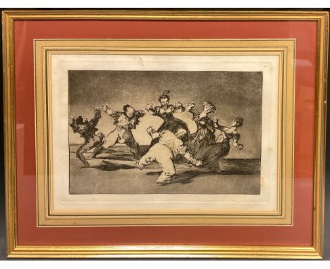 Francisco De Goya (Spanish, 1746-1828), after, 'Merry Folly' from the 'Disparates' (Follies / Irrationalities)From the posthu