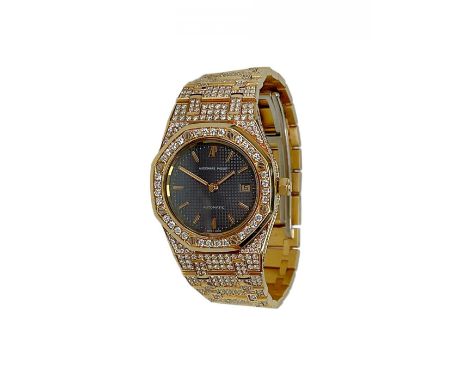 AUDEMARS PIGUET Royal Oak Automatic watch, year 1984, no. 327, serial no. C936XX, for men/Unisex.In 18 carat yellow gold and 