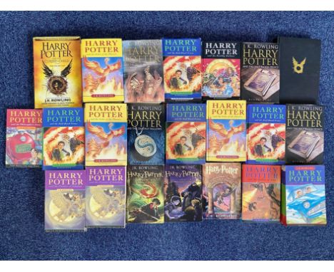 Harry Potter Interest - Large Collection of Harry Potter Books, including a rare American copy of Harry Potter &amp; The Sorc