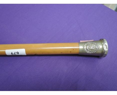 A Durham Light Infantry swagger stick