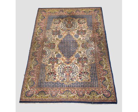 Saruk carpet, north west Persia, circa 1950s, 9ft. 8in. X 6ft. 4in. 2.94m. X 1.93m. Surface mark to lower end outer plain bor