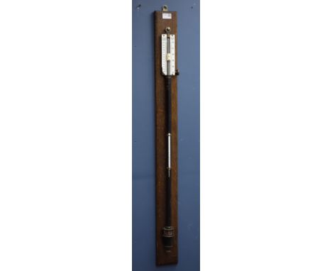 20th century 'Fortinett Standard Barometer' Rd no. 420297, H111cm   Condition Report   Click here for further images, conditi