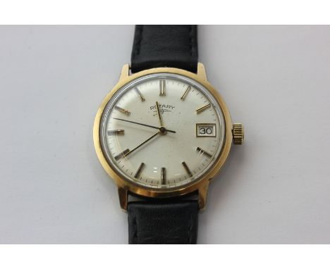 Rotary, a gentleman's rolled gold wristwatch, manual wind