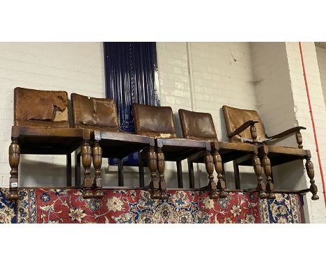 4 X 1935 ERCOL CHAIRS A/F