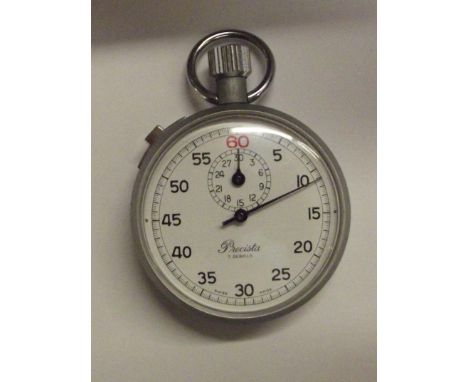 Precista, 60 second timer, Military, 7 jewels Swiss made pocket watch