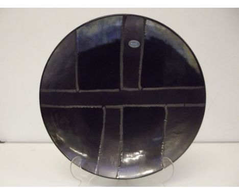 Poole Pottery wall charger, in the Alchemy pattern, diameter 40cm 
