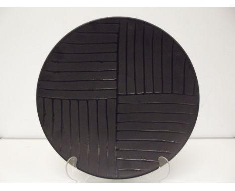 Poole Pottery wall charger, in the Vogue pattern, diameter 40cm