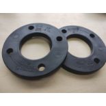 B.R PP-ST - PVC FLANGE BACKING PLATE - EN 1092 PN 10/16 - 75∅- JOBLOT OF 2 - NEW