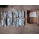 RS- RETURN FLANGE CABLE TRAY COUPLER - SETS - 123-636- JOBLOT OF 16 - NEW