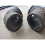 +GF+ 2" CAST ELBOWS - PIPE FITTINGS - NEW NO BOX