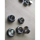 1/2" RADIATOR TOWEL RAIL PLUG CHROME RAD060 - JOBLOT OF 115 - NEW