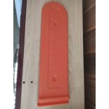 HUSQVARNA CHAINSAW BLADE PROTECTOR - ORANGE - NEW - 19" L X 5.5" WIDE