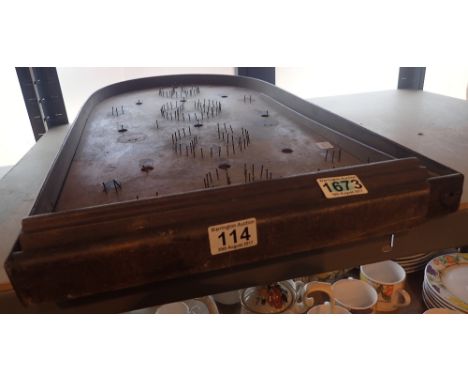 Antique Bagatelle game