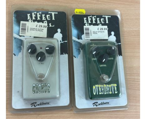 2 boxed Guitar corius pedals 