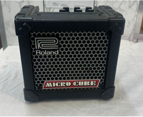 Roland micro cube guitar amp, untested 