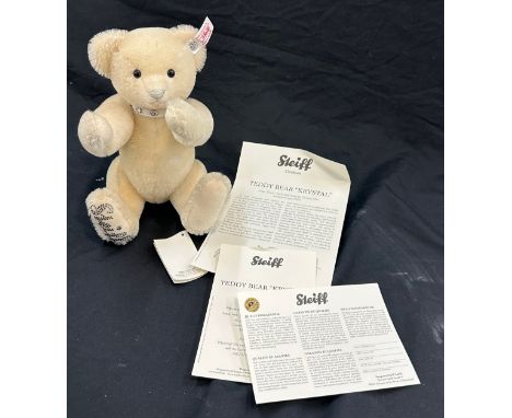 Boxed Steiff teddy bear Krystal EAN 662003 
