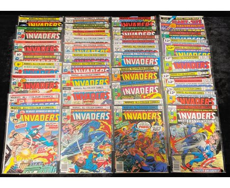 The Invaders #3-40 (1975-79) The Invaders Annual #1 (1977) Giant-Size Invaders #1 (1975), includes 1st appearance of Baron Bl