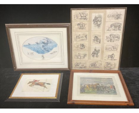 Pictures and Prints - Ponies of Britain, Anne Bullen (16 in frame); Show Jumping, limited edition print 71/500; Nigel Hemming