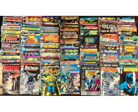 Comics - A collection of Bronze to Modern Age Marvel D.C. and Indie comics including the Brave and the Bold, Nightwing, Swamp