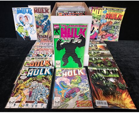 Marvel comics - A large collection of Incredible Hulk comics from Bronze to Modern age including Hulk #377, 1st Professor Hul