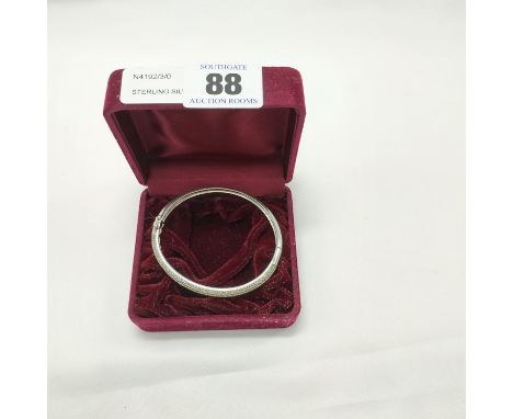 STERLING SILVER TOPAZ BRACELET