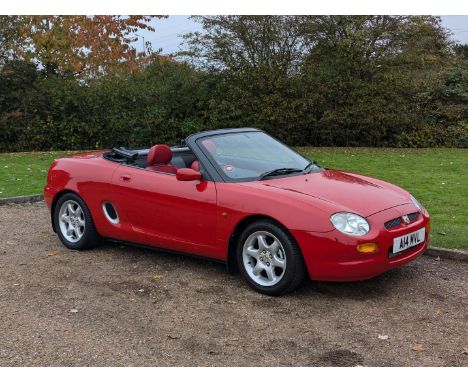Make & Model:MG , F Date of Reg:A14MVL Colour:Red cc:1796 MoT:2025-07-15 Fuel Type:Petrol Mileage:41766 Transmission:manual S