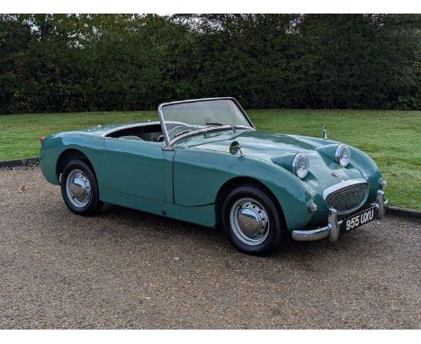 Make & Model:Austin Healey , Sprite  Date of Reg:955UXU Colour:Green cc:948  Fuel Type:Petrol Mileage:70925 Transmission:manu