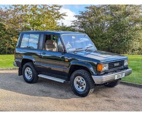 Make & Model:ISUZU, TROOPER SWB Date of Reg:OXI317 Colour:GREEN cc:2559cc MoT:2025-10-06 Fuel Type:Petrol Mileage:61541 Trans