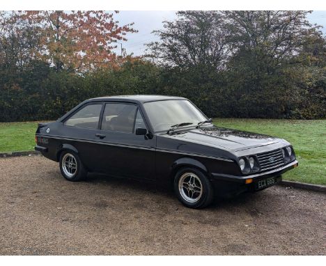 Make & Model:Ford, Escort RS Date of Reg:ECX66S Colour:Black cc:2040 MoT:2025-10-08 Fuel Type:Petrol Mileage:1640 Transmissio