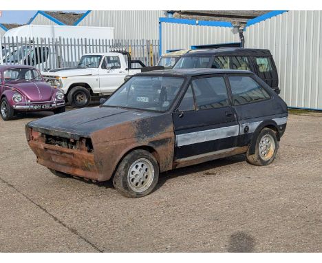 Make & Model:Ford, Fiesta XR2 Date of Reg:EKJ898Y Colour:Black cc:1598  Fuel Type:Petrol  Transmission:manual Summary:1,598cc