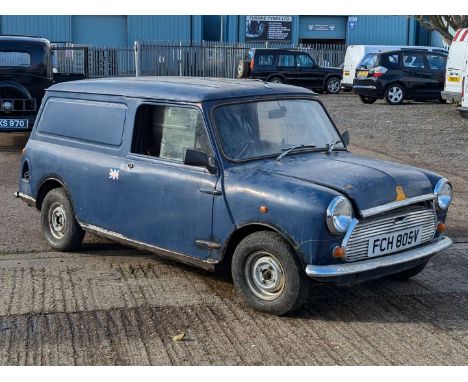 Make & Model:Austin, Mini  Date of Reg:FCH805V Colour:Blue cc:998  Fuel Type:Petrol Mileage:58379 Transmission:manual Summary