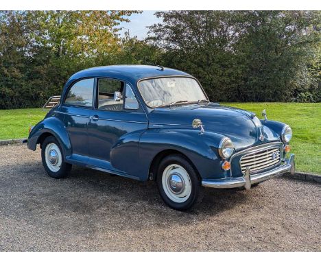 Make & Model:Morris , Minor  Date of Reg:OED706G Colour:Blue cc:1098  Fuel Type:Petrol  Transmission:manual Summary:1,098cc, 