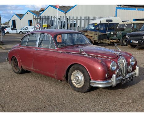 Make & Model:Jaguar , MKII Date of Reg:OEH154F Colour:Maroon cc:3781  Fuel Type:Petrol Mileage:15506 Transmission:manual Summ