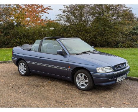 Make & Model:Ford, Escort Mistral Date of Reg:L365MNM Colour:Blue cc:1597 MoT:2025-09-30 Fuel Type:Petrol Mileage:17994 Trans