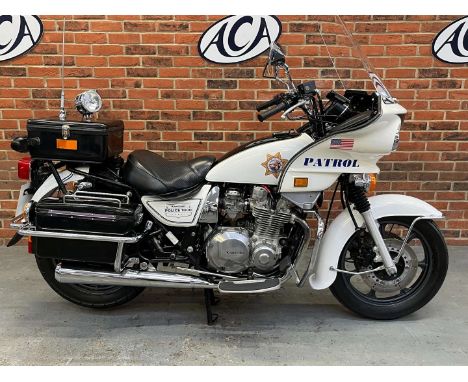 Make & Model:Kawasaki, KZ1000P Date of Reg:MD51AEU Colour:Black cc:998 MoT:2025-04-11 Fuel Type:Petrol Mileage:68100 Transmis