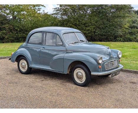 Make & Model:Morris , Minor Date of Reg:UNY958 Colour:Grey cc:948  Fuel Type:Petrol Mileage:51038 Transmission:manual Summary