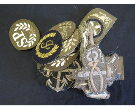 WW2 collection of 24 Army trade Badges