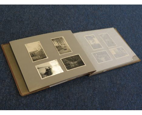 German WW2 soldiers photo album with 80 photos of army life training etc