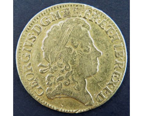 Guinea 1723 (4th bust) GF but with a few light scuffs