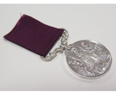Army LSGC Medal with 1304 Pte R Clarke A.S.Corps. nEF