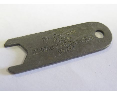 German dagger spanner for the SS SA NSFK daggers maker marked