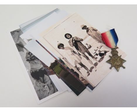 1915 Star named Capt C J R Hurrell 10-London R. Colin John Richard Hurrell Died of Wounds/KIA 2nd Nov 1917. Born London, live